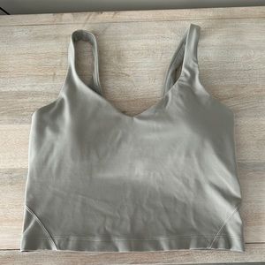 Align tank top size 6, color: riverstone